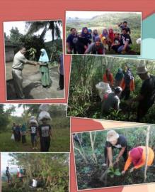 Tanam 900 Pohon bersama KKN UAD di Padukuhan Padangan Desa Nglegi